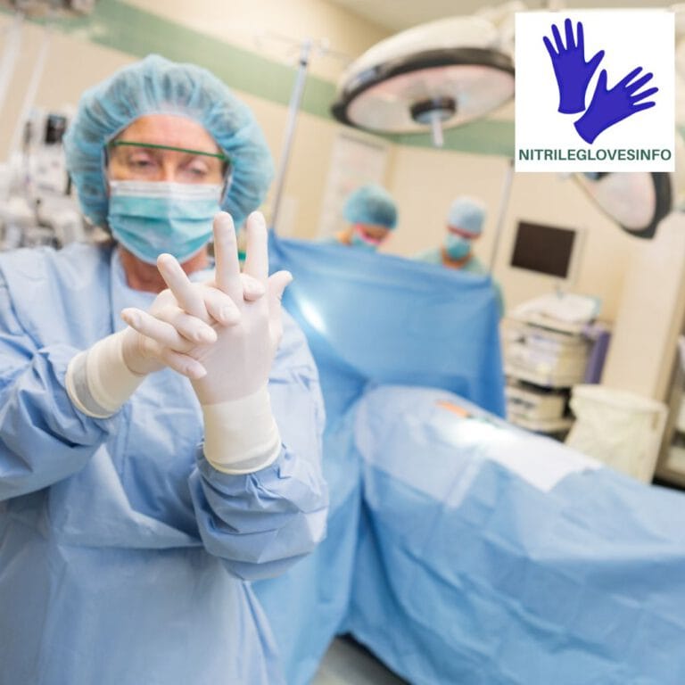 What is the difference between sterile and nonsterile gloves Nitrile